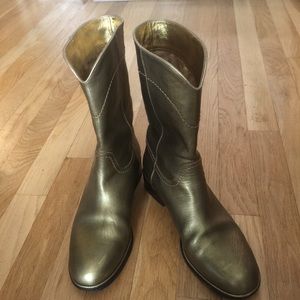 Chanel leather boots Chanel leather boots