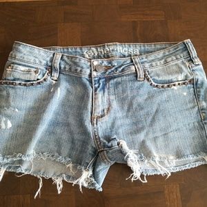 Billabong jean shorts super skinny
