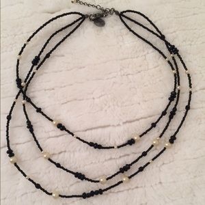 White House/Black Market layered necklace