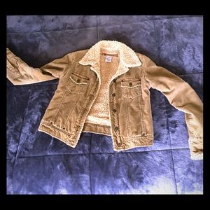 Billabong Corduroy Tan Jacket