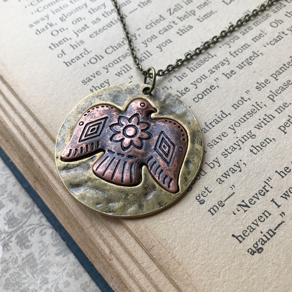 Take flight 🦅 Thunderbird Medallion Necklace - Picture 5 of 5