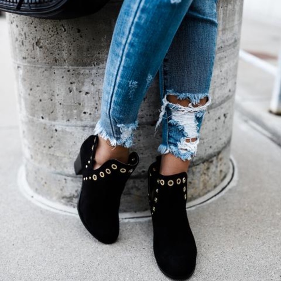 SIZE 5.5 Idealistic Grommet Booties - Picture 2 of 5