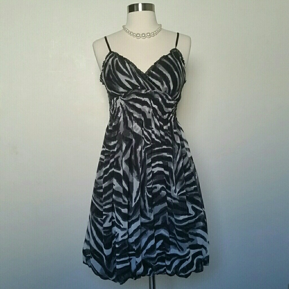 Zebra Bubble Dress