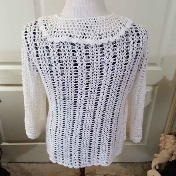 Westbound Crochet Cardigan/Sweater. Sz. Med/Lg. - Picture 4 of 8