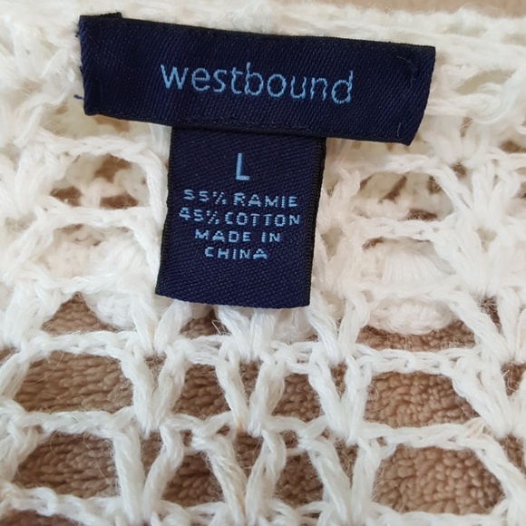 Westbound Crochet Cardigan/Sweater. Sz. Med/Lg. - Picture 7 of 8