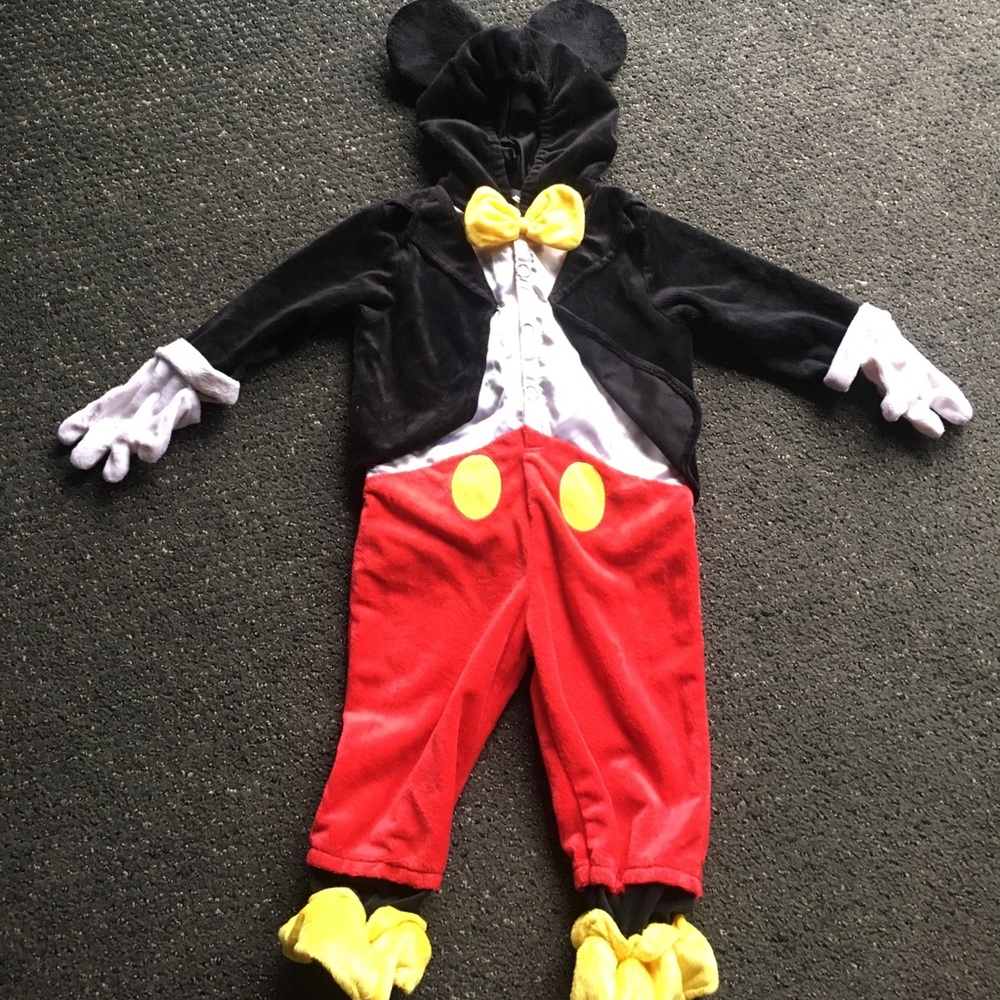 Disney Baby Mickey Mouse Costume 12-18 months