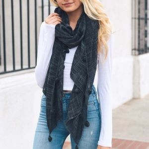 🆕CHARCOAL Scarves