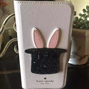 Kate spade rabbit folio case LAST CHANCE🎉🎉🎉🎉