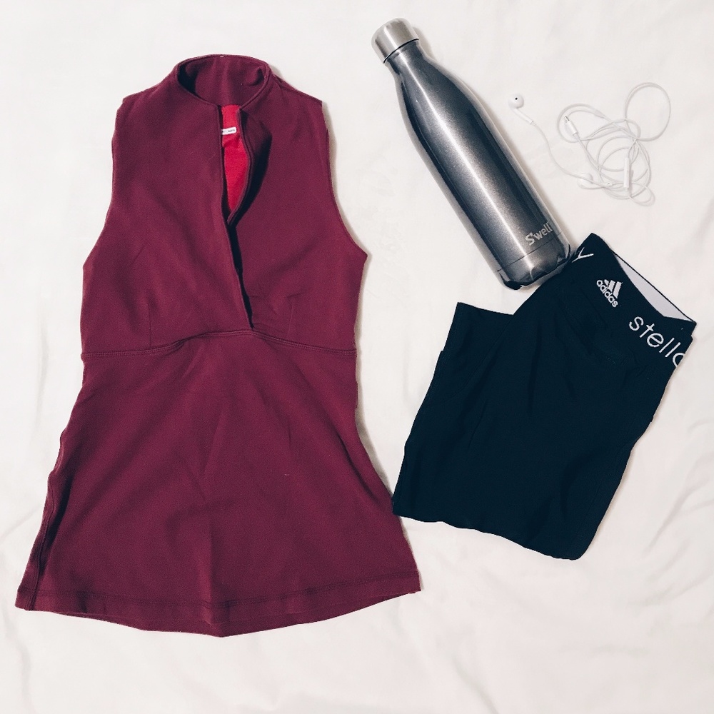Maroon LuLu Whisper Top