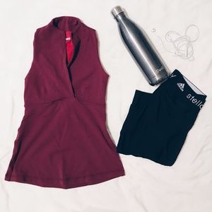 Maroon LuLu Whisper Top