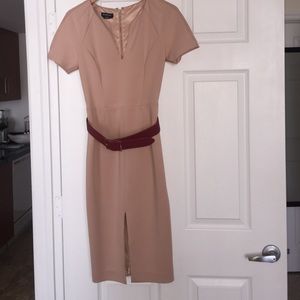 Bebe size S belted dress
