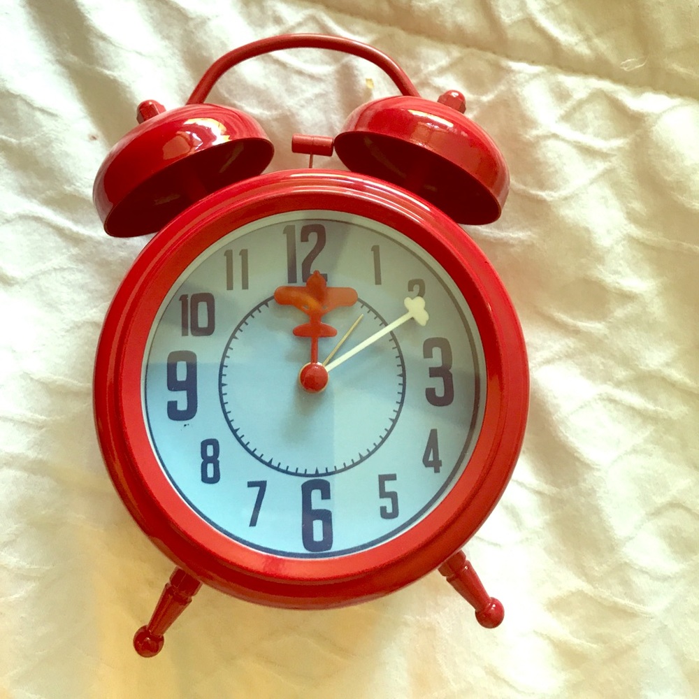 Pottery Barn kids Airplane clock