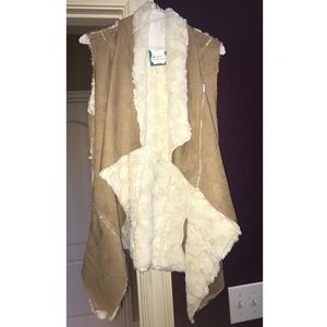New with Tags fur vest