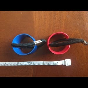 Harley Quinn Suicide Squad Red and Blue Hair Ties