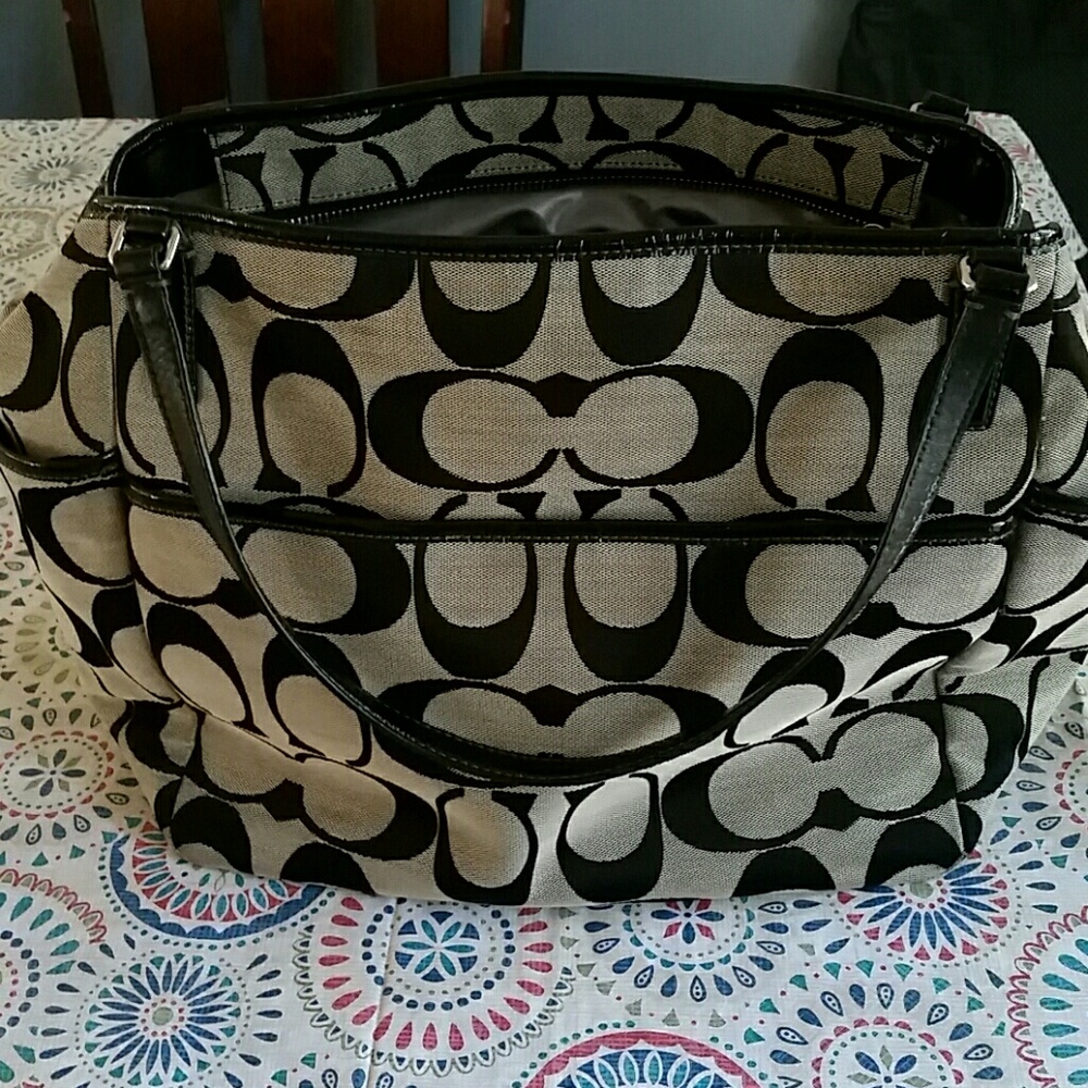Coach diaper bag
