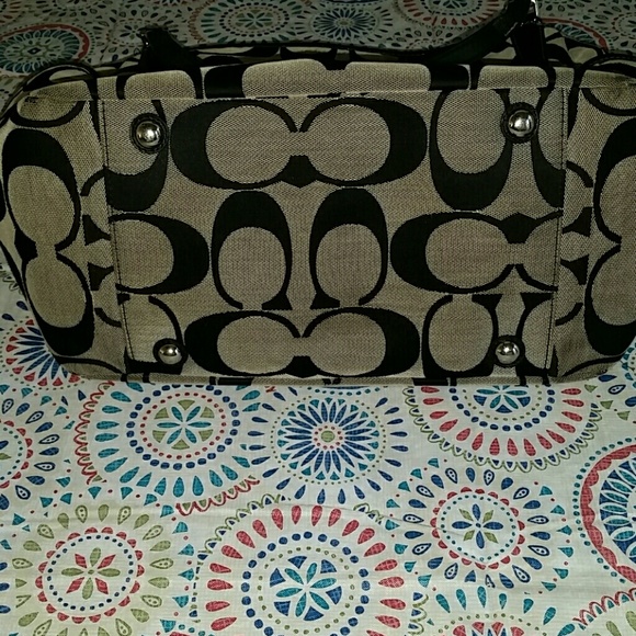 Coach diaper bag