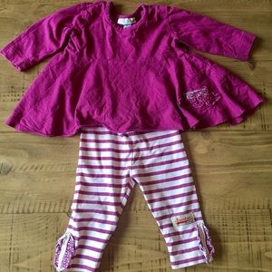 Naartjie Swing Top and Pant set, 3-6 months