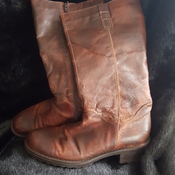 Italian Leather Boots Brown size 37 - Picture 2 of 5