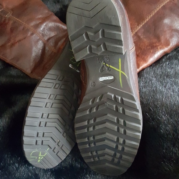 Italian Leather Boots Brown size 37 - Picture 3 of 5