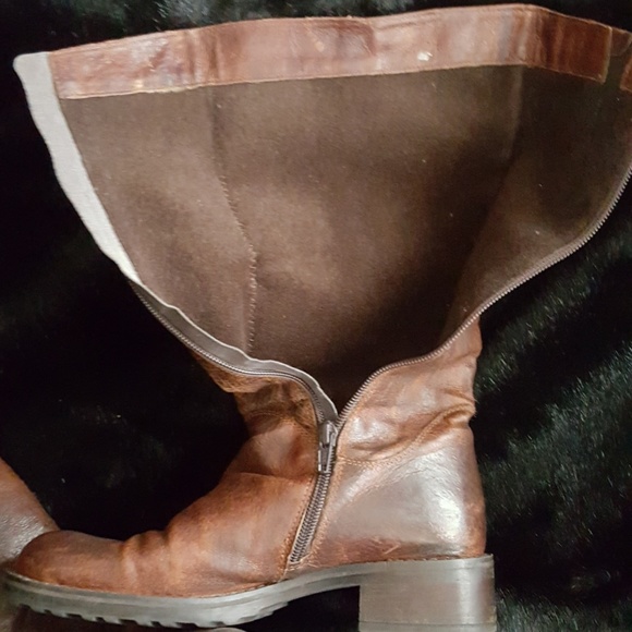 Italian Leather Boots Brown size 37 - Picture 4 of 5