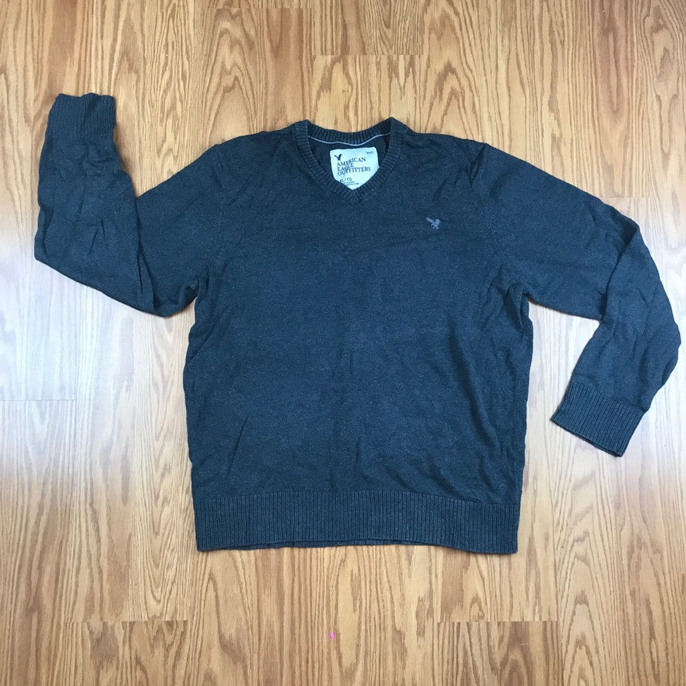 Men's America Eagle Outfitters Grey Sweater Xl