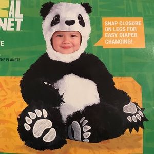 Toddler Infant Halloween Panda Costume