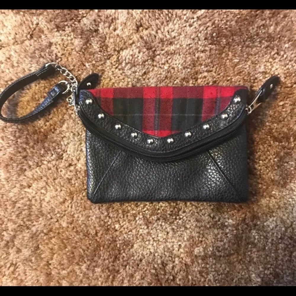 Maurices Flannel Clutch