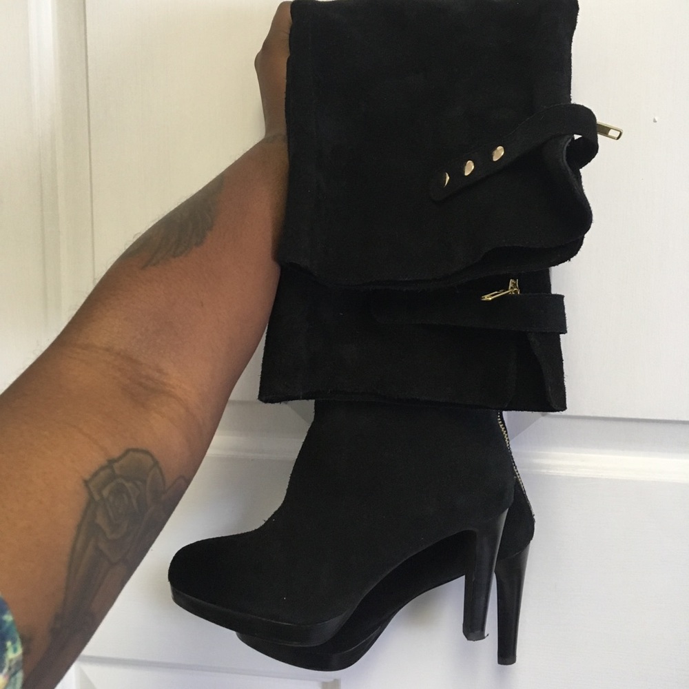 Last Chance! Kelsi Dagger Suede Over the knee boot
