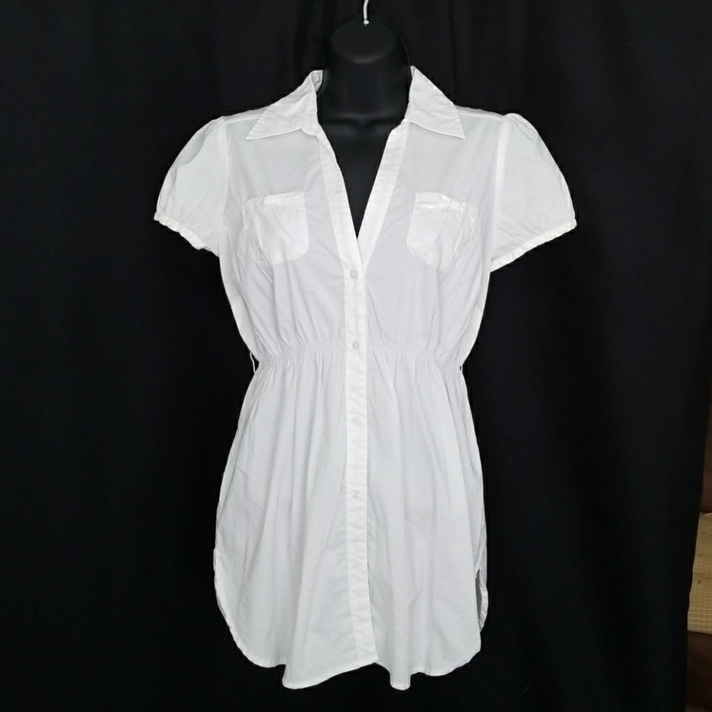 White Candie's Button Down