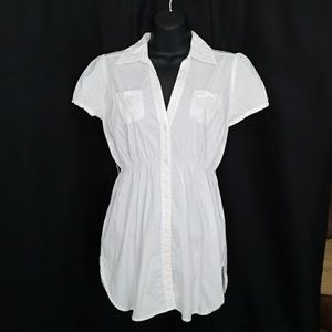 White Candie's Button Down