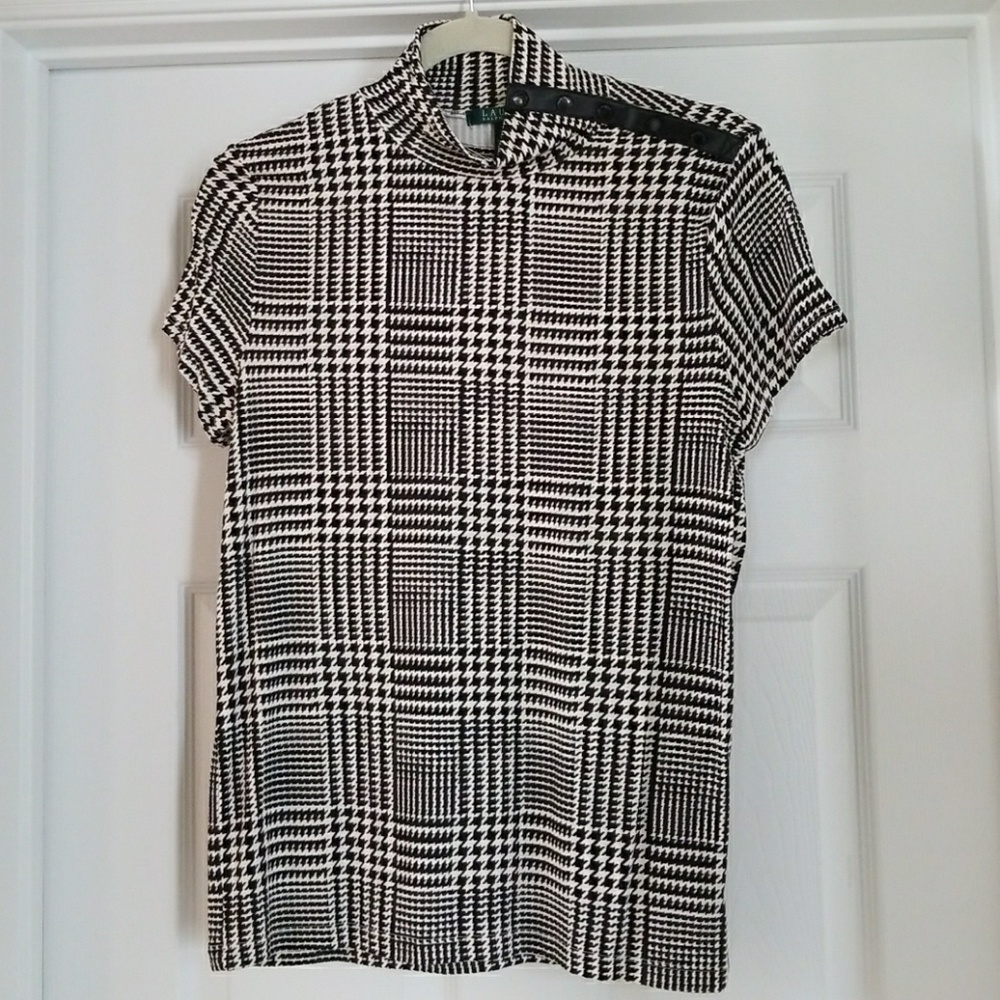 Lauren mock neck top