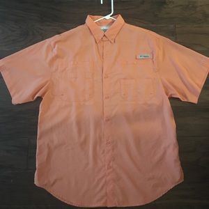 Columbia PFG short sleeved shirt size Medium
