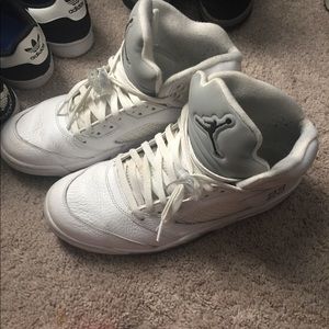 Metallic fives. Size 11.