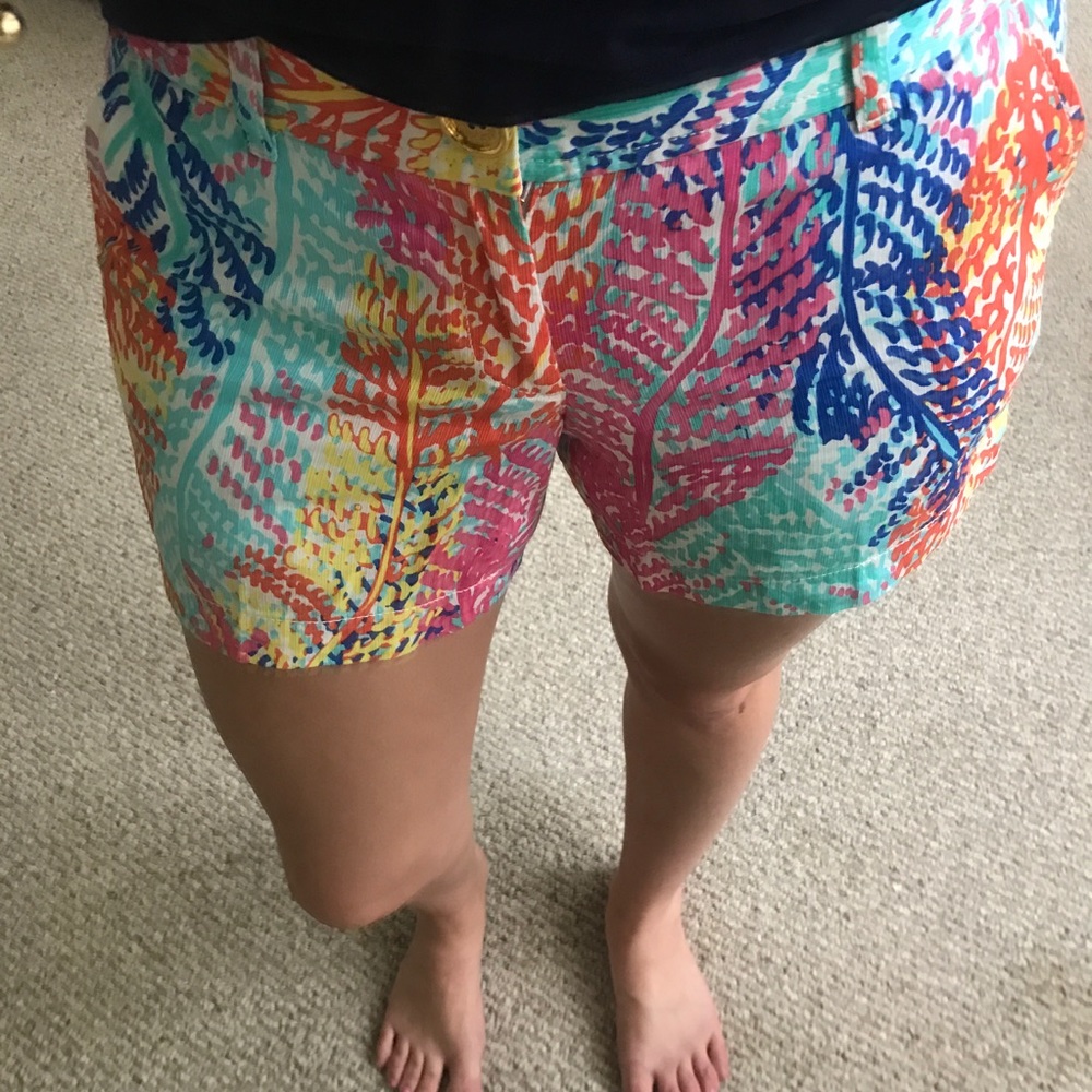 Lilly Pulitzer Callahan Shorts Electric Feel