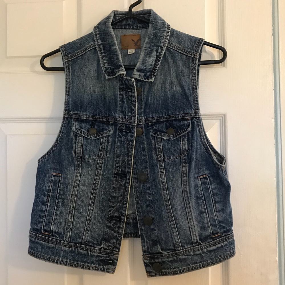 American Eagle Outfitters Denim Vest