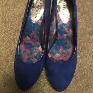 Blue Madden Girl Heels