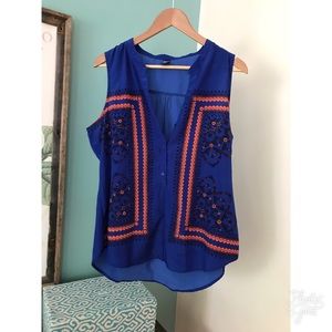 Old Navy Silky Blouse Tank -reduced-