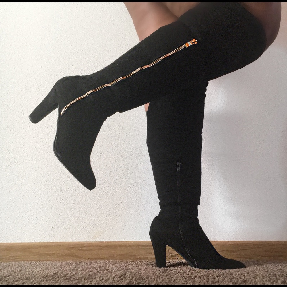 Knee high boots