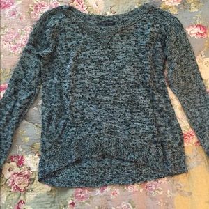 Blue and gold American Eagle sweater