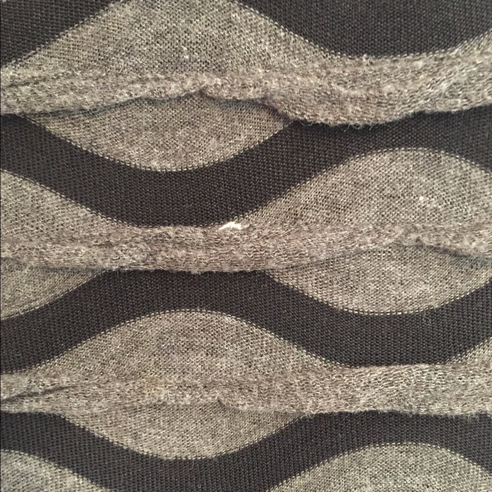DONATED- Gray textured bodycon dress sz M - Picture 7 of 7