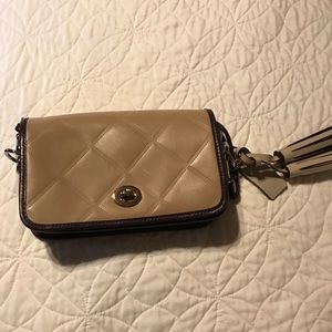 Coach leather bag.. authentic coach