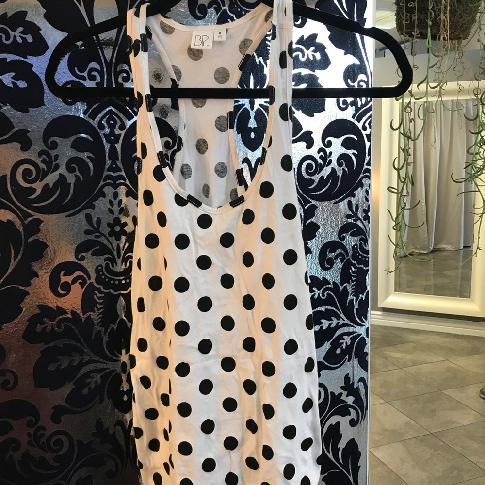 BP polka dot tank top