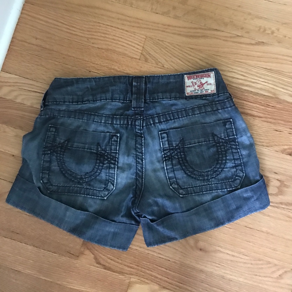 True religion Jean shorts