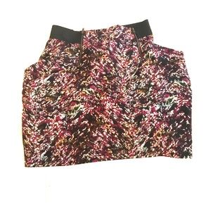 Marble pattern cloth skirt