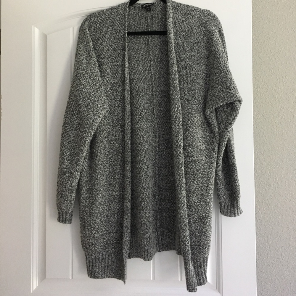 Women's Small Gray Cardigan from Express