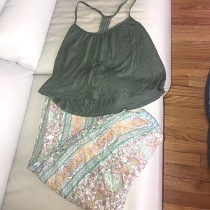 Victoria's Secret Boho pajamas size large