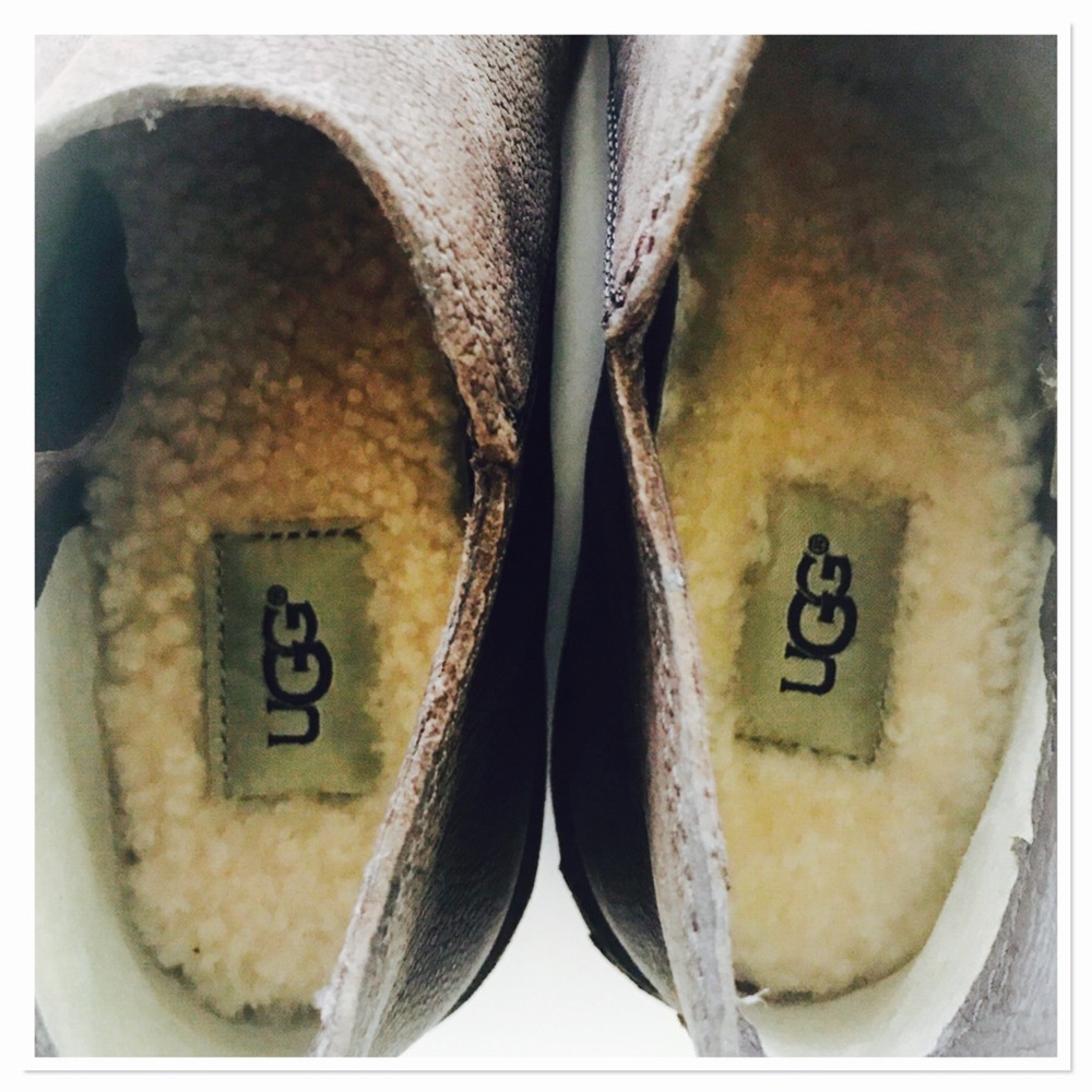 ✨Only 1 left✨NWOB Uggs leather ankle boots - Picture 5 of 8