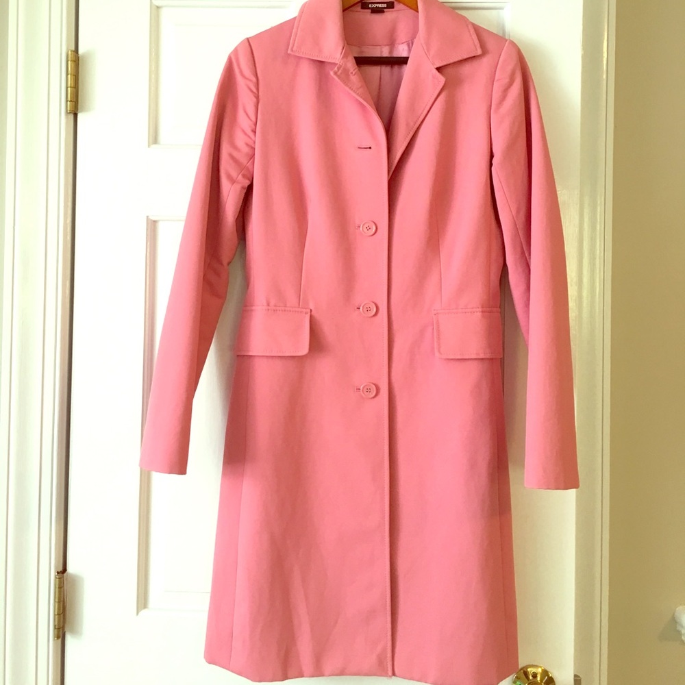 LAST CHANCE 🔥 Pink trench raincoat