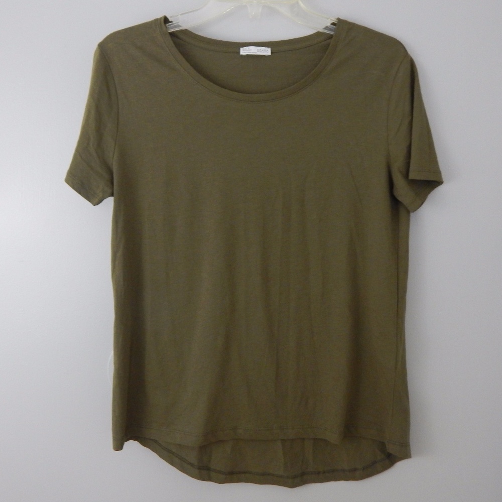 ZARA B/W COLLECTION ARMY GREEN TOP