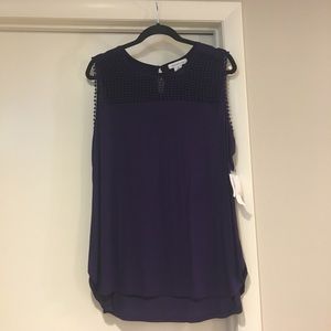 Dark purple Liz Claiborne tank size XL